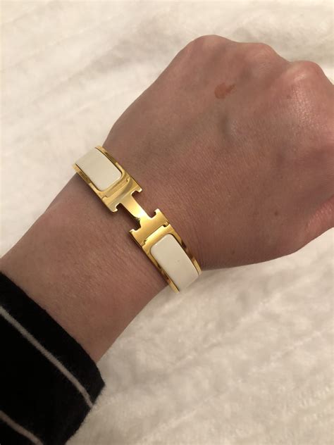 clic h hermes|Hermes clic h bracelet review.